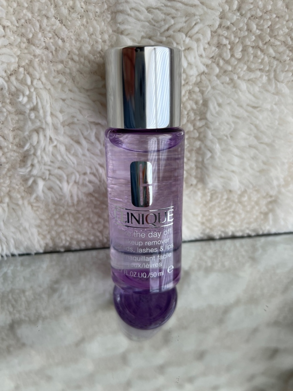 Clinique Purple Makeup Remover for Lids, Lashes & Lips